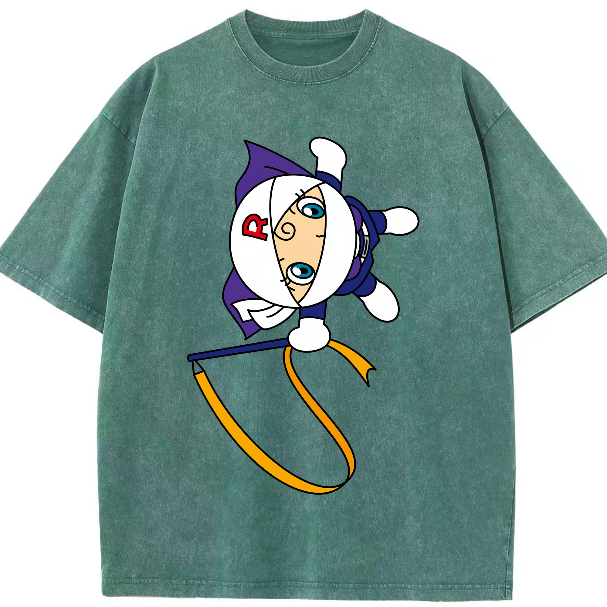 （画像用） アンパンマン Anpanman 綿100% ヴィンテージ風 半袖Tシャツ（フロントプリント）